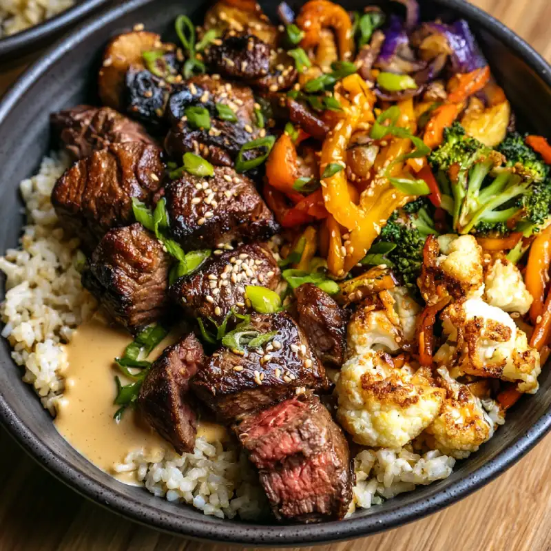 Hibachi Steak Bowls
