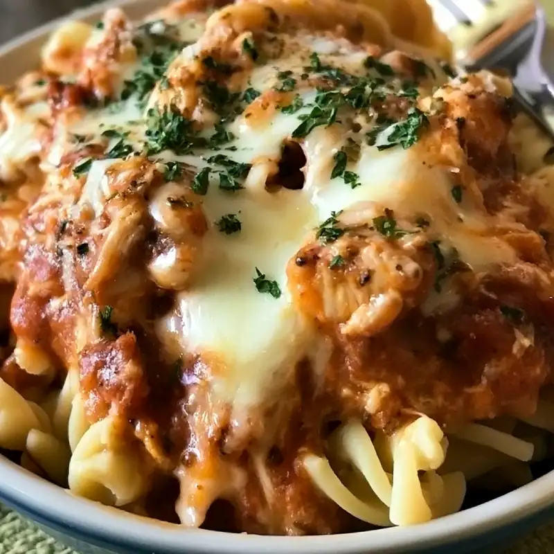 Crock Pot Chicken Parmesan