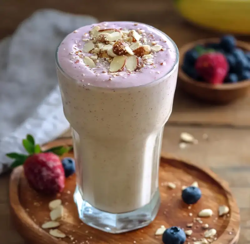 Creamy High Protein Low Carb Smoothie Recipe