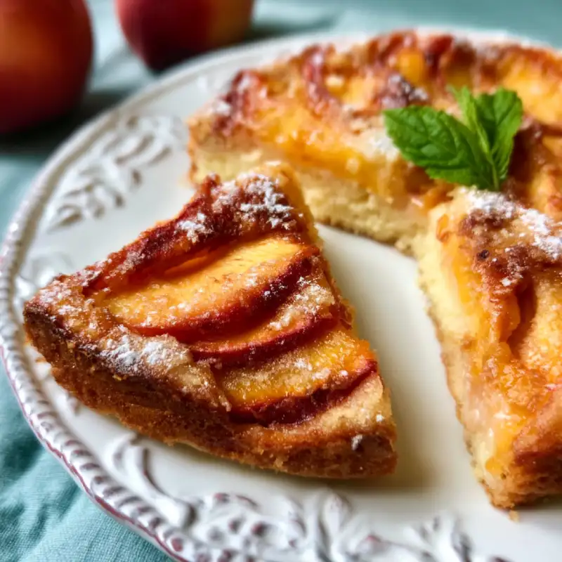 Fresh Peach Cake: Easy Recipe & Guide