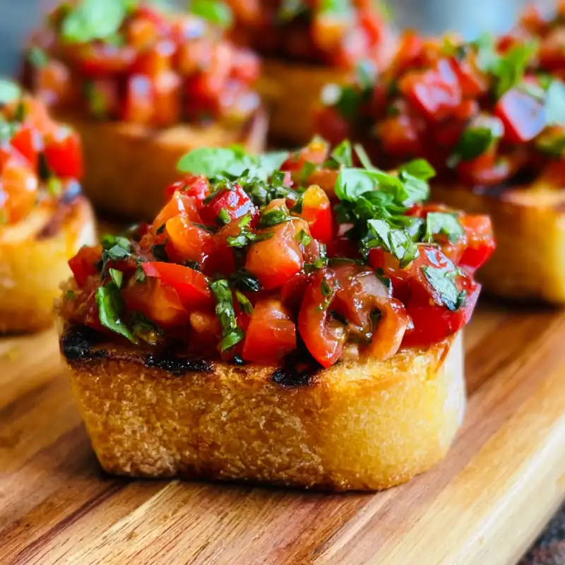Classic Italian Bruschetta: Delicious Recipe