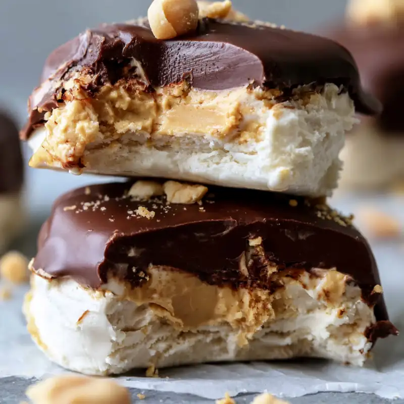 Peanut Butter Frozen Yogurt Bars: Delicious Recipe