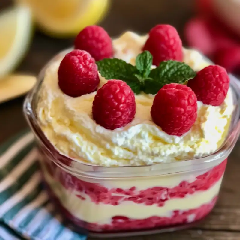 Gluten-Free Lemon Raspberry Fluff: A Delicious Recipe