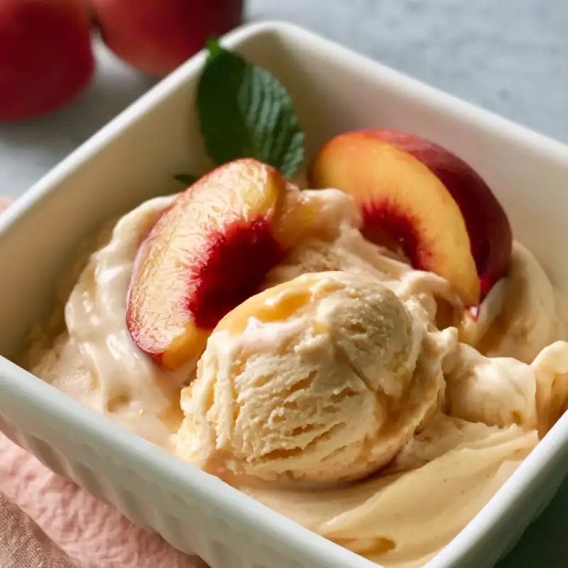Nectarine Frozen Yogurt: Delicious Summer Recipe