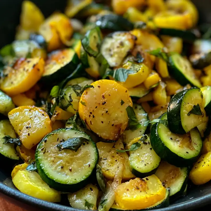 Delicious Sautéed Zucchini and Squash Recipe