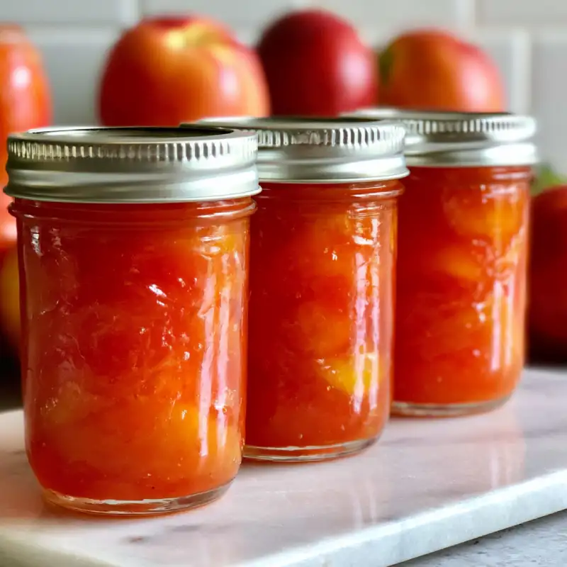 Delicious 3 Ingredient Nectarine Jam Without Pectin Recipe